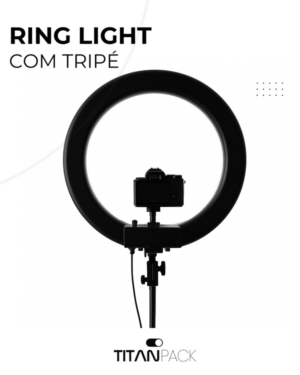 Ring Light Com Tripé