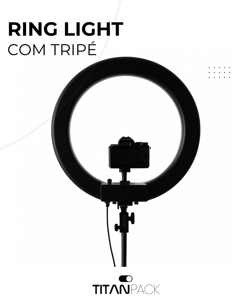 Ring Light Com Tripé