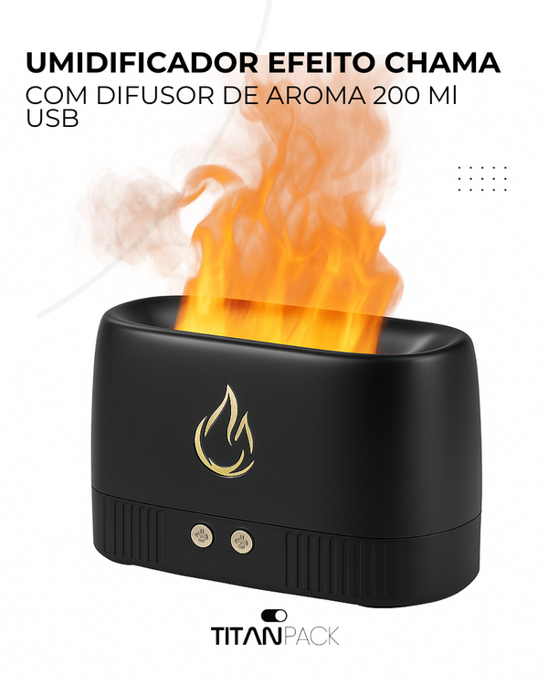 Umidificador Efeito Chama